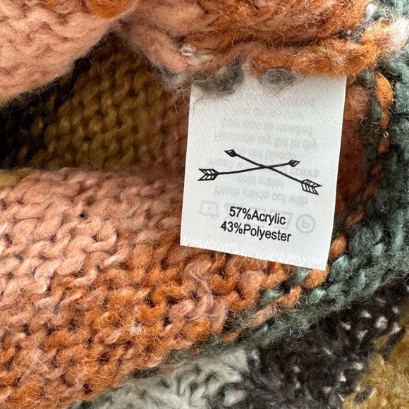 Rylee+Cru Striped Aspen Sweater. Size 4-6 - Picture 7 of 7